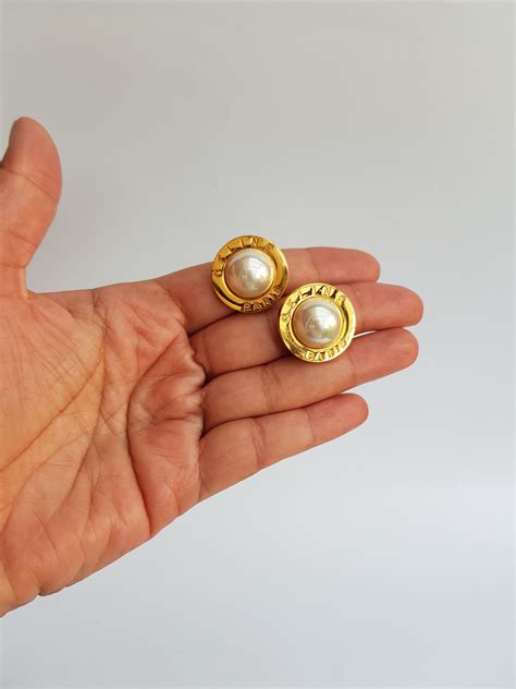 vintage celine earrings|earrings jewellery celine.